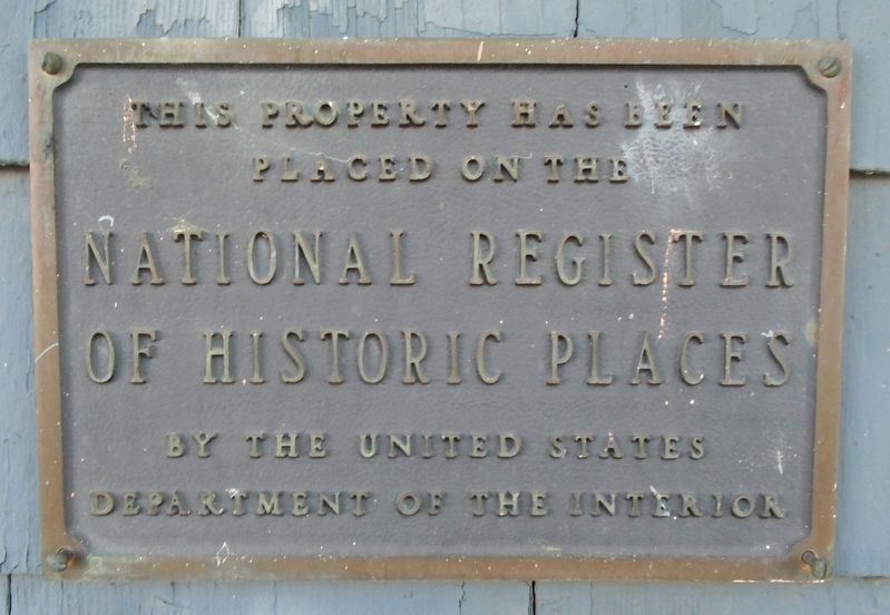 Holcomb Teller Residence and Sell's Hotel NRHP Marker image. Click for full size.