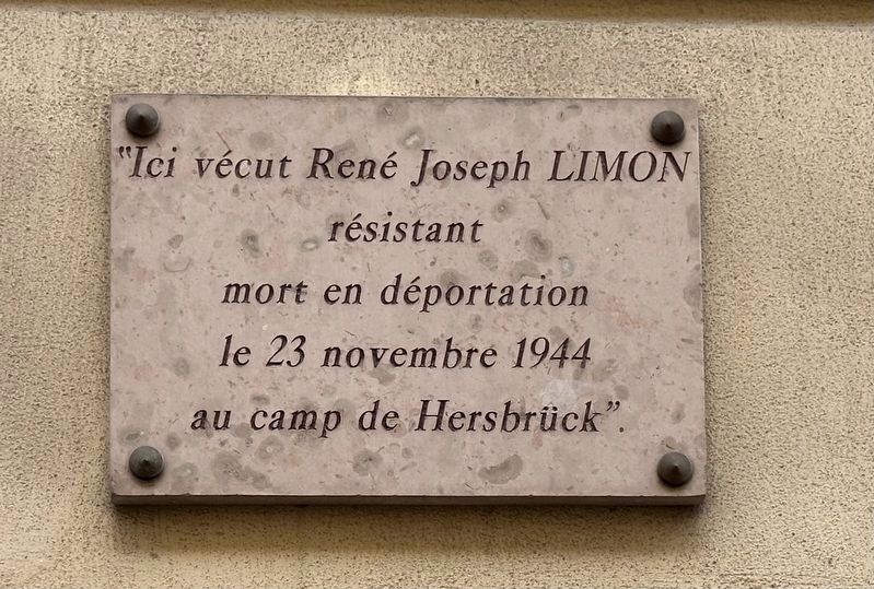 René Joseph Limon Marker. Click for full size. René Joseph Limon Marker image. Click for full size.