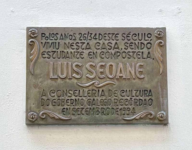 Luis Seoane Marker image. Click for full size.