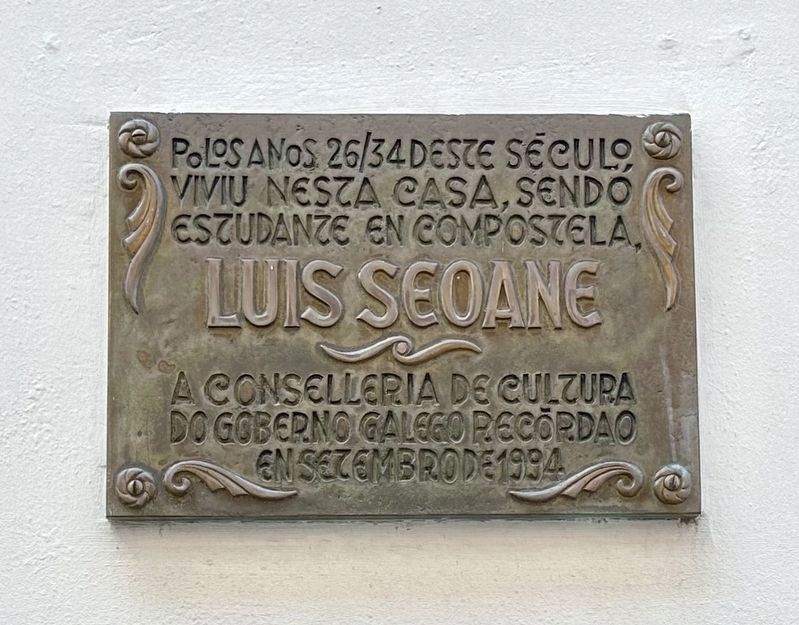 Luis Seoane Marker image. Click for full size.