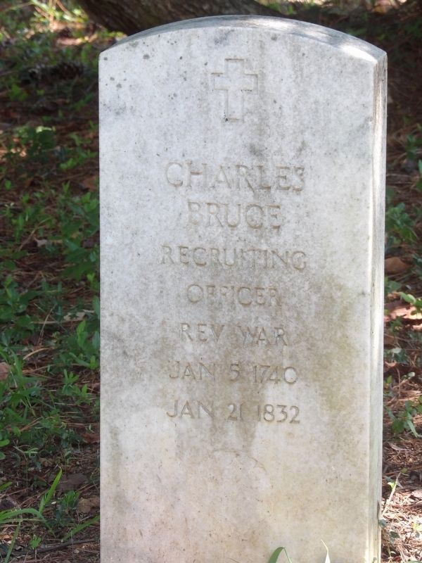 Charles Bruce Gravestone image. Click for full size.