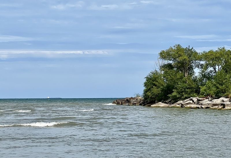 The mouth of 40 Mile Creek, Grimsby image. Click for full size.