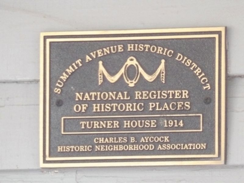 Turner House Marker image. Click for full size.