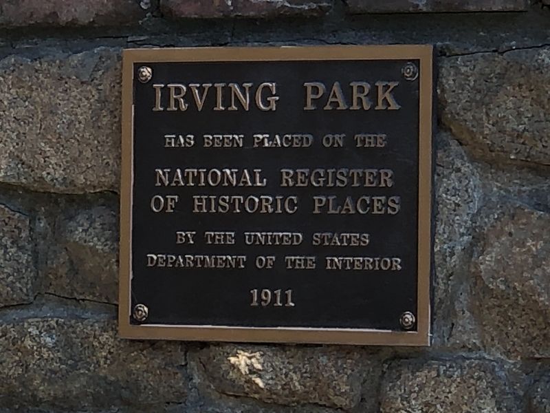 Irving Park Marker image. Click for full size.