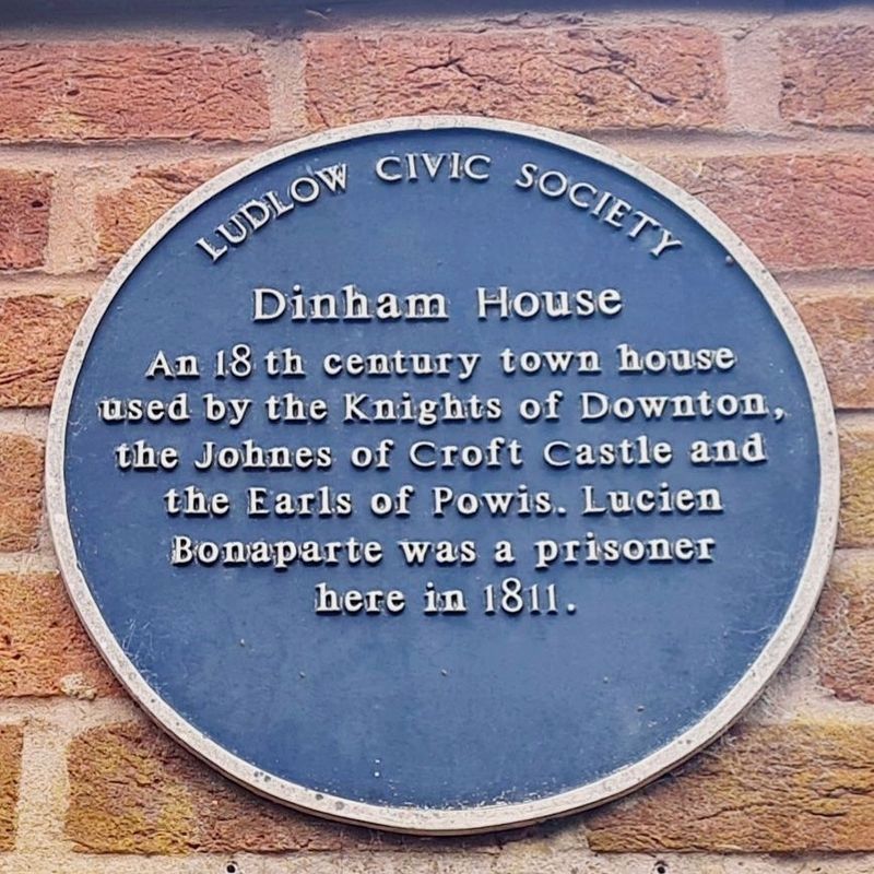 Dinham House Marker image. Click for full size.