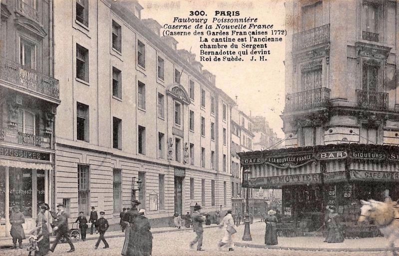 Caserne de la Nouvelle-France - prior to being demolished around 1930 and then rebuilt. Click for full size. Caserne de la Nouvelle-France - prior to being demolished around 1930 and then rebuilt image. Click for full size.