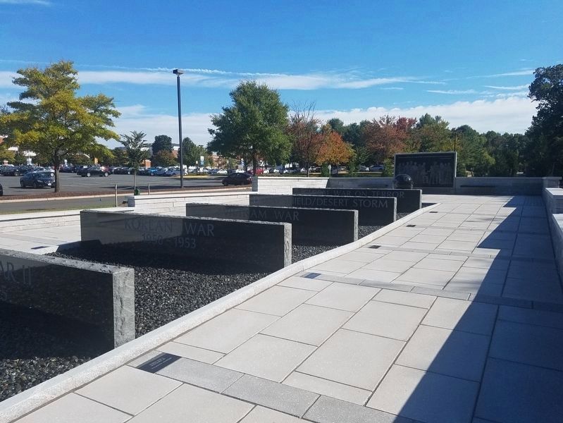 Stafford County Armed Services Memorial. Click for full size. Stafford County Armed Services Memorial image. Click for full size.