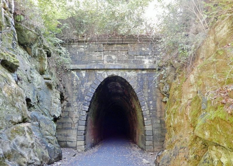Blue Ridge Tunnel West Portal. Click for full size. Blue Ridge Tunnel West Portal image. Click for full size.