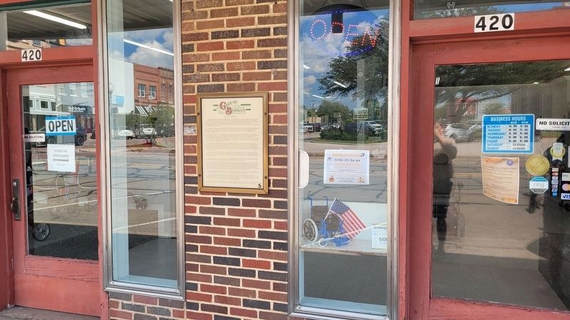 The Fall of a Renegade Marker between the doors image. Click for full size.