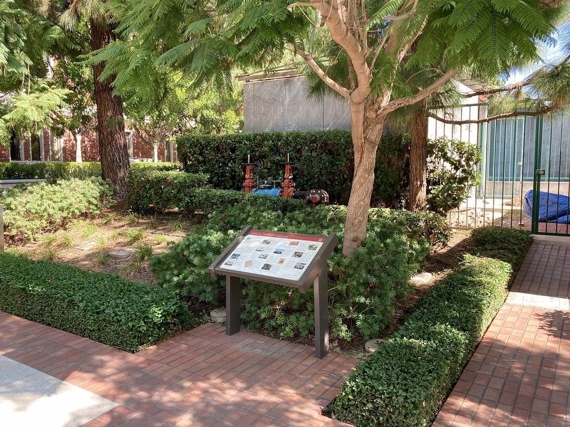 Creating Southern California Marker image. Click for full size.