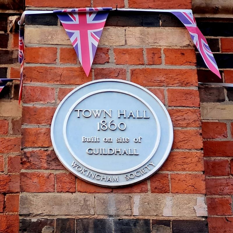 Town Hall Marker. Click for full size. Town Hall Marker image. Click for full size.