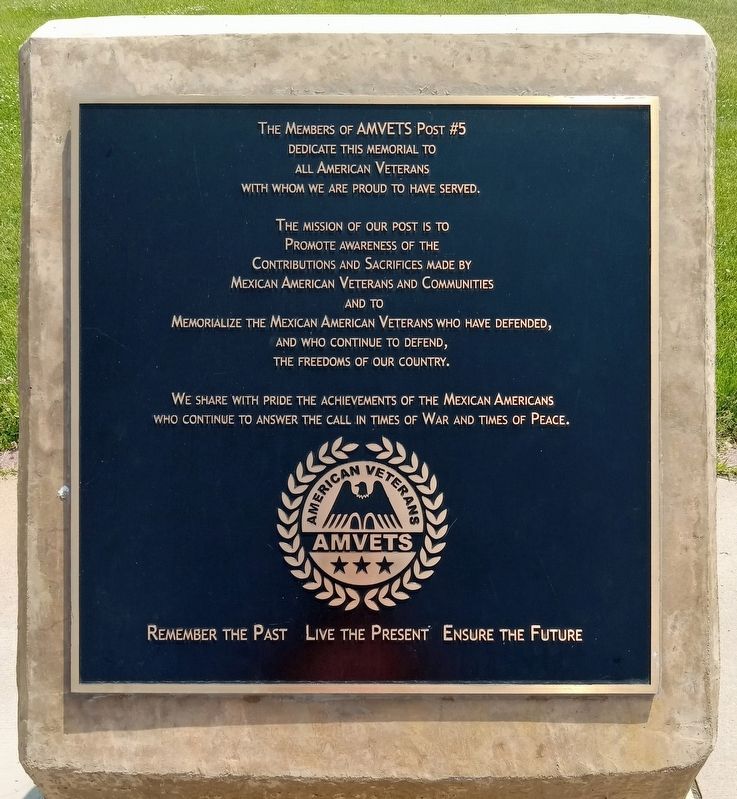 Saint Paul AMVETS Memorial Marker. Click for full size. Saint Paul AMVETS Memorial Marker image. Click for full size.