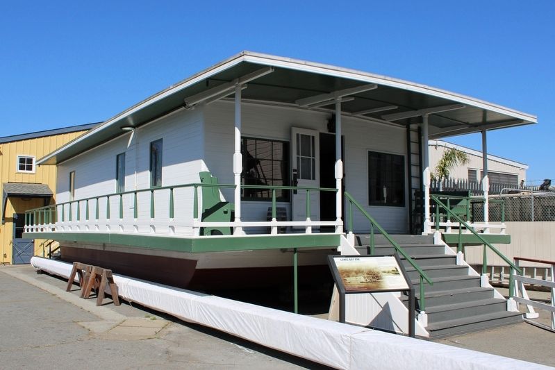 Lewis Bay Ark and Marker image. Click for full size.