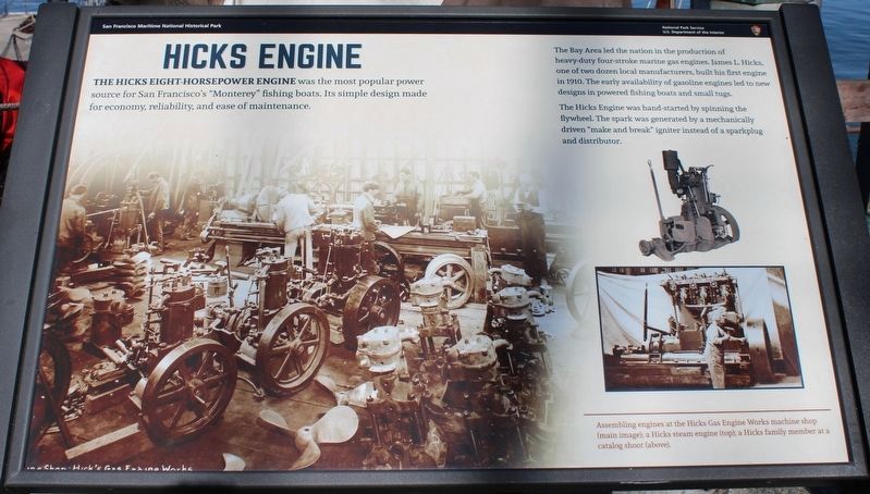 Hicks Engine Marker image. Click for full size.