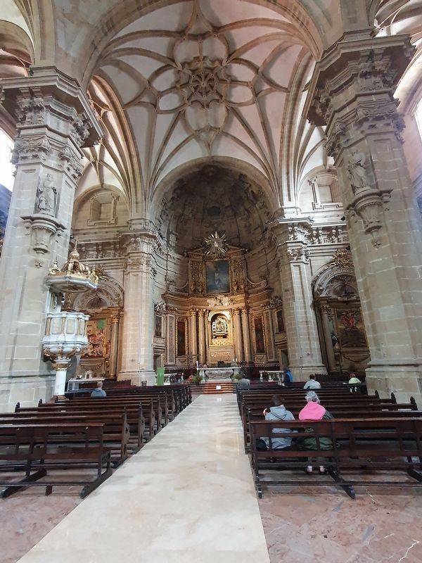 Basilica of Santa Mara del Coro Main Altar image. Click for full size.