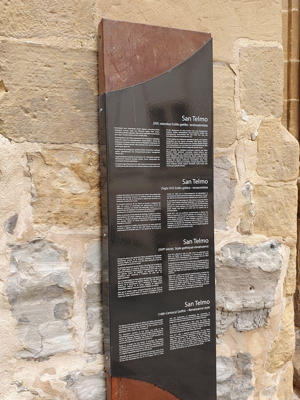 San Telmo Marker. Click for full size. San Telmo Marker image. Click for full size.
