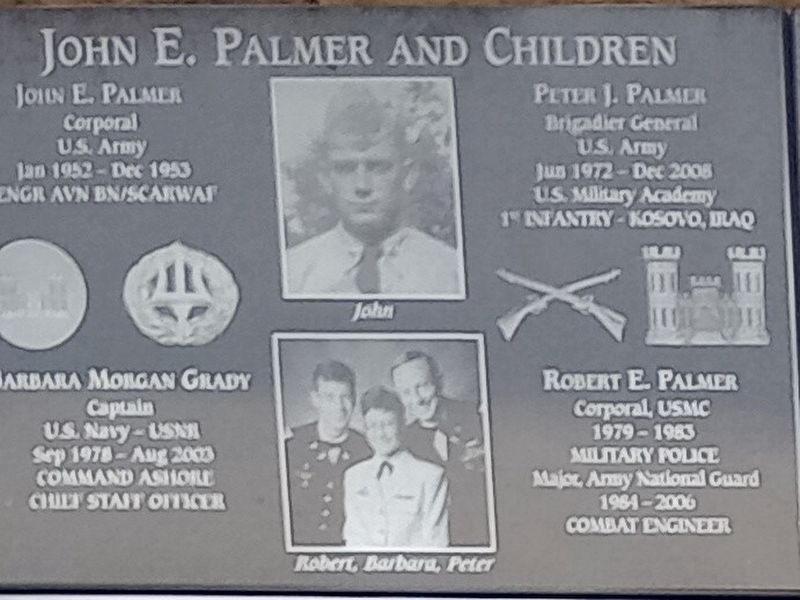John E. Palmer And Children Marker image. Click for full size.