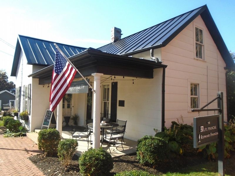 Samuel Paulus House and Marker. Click for full size. Samuel Paulus House and Marker image. Click for full size.