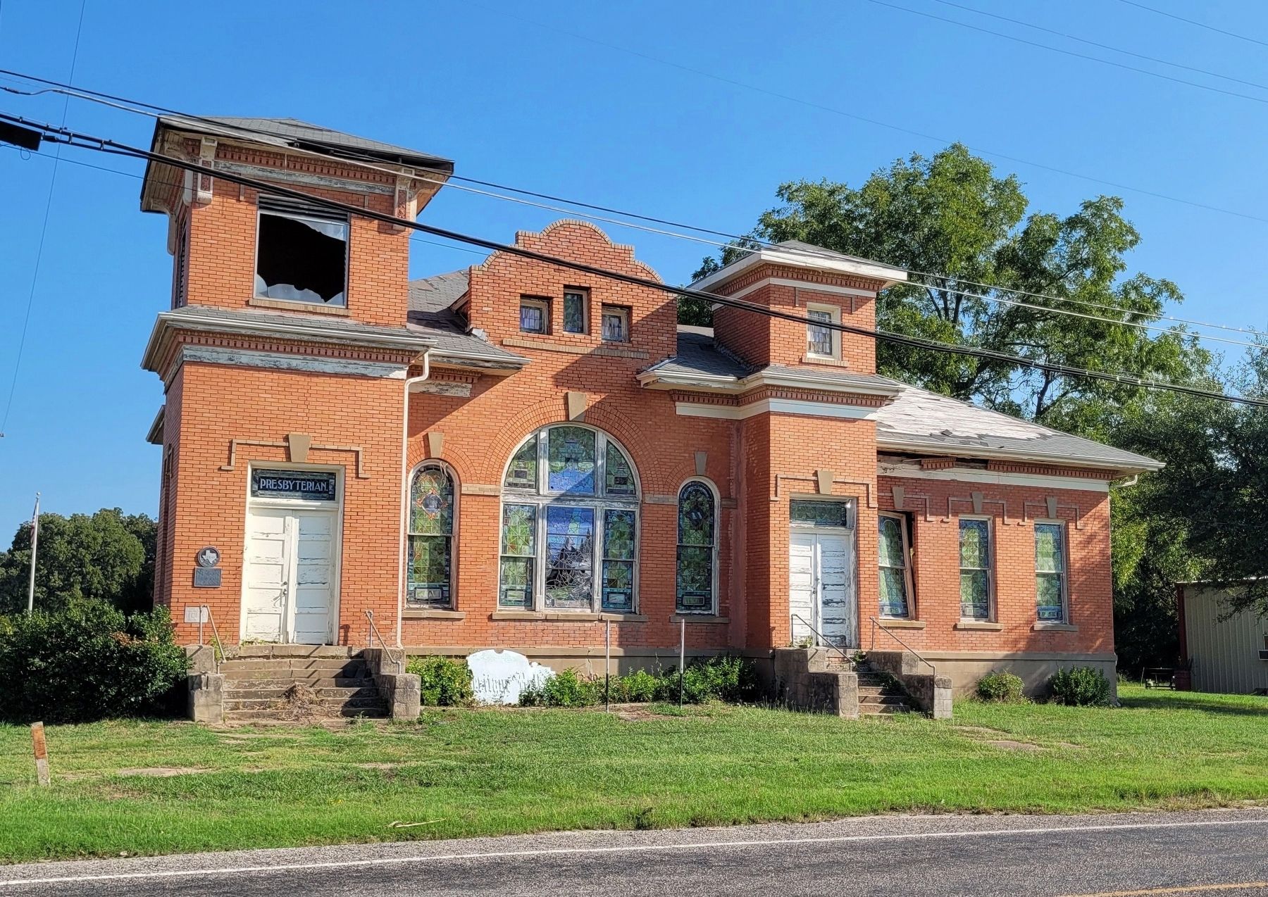 The Ladonia Presbyterian Church Building. Click for full size. The Ladonia Presbyterian Church Building image. Click for full size.