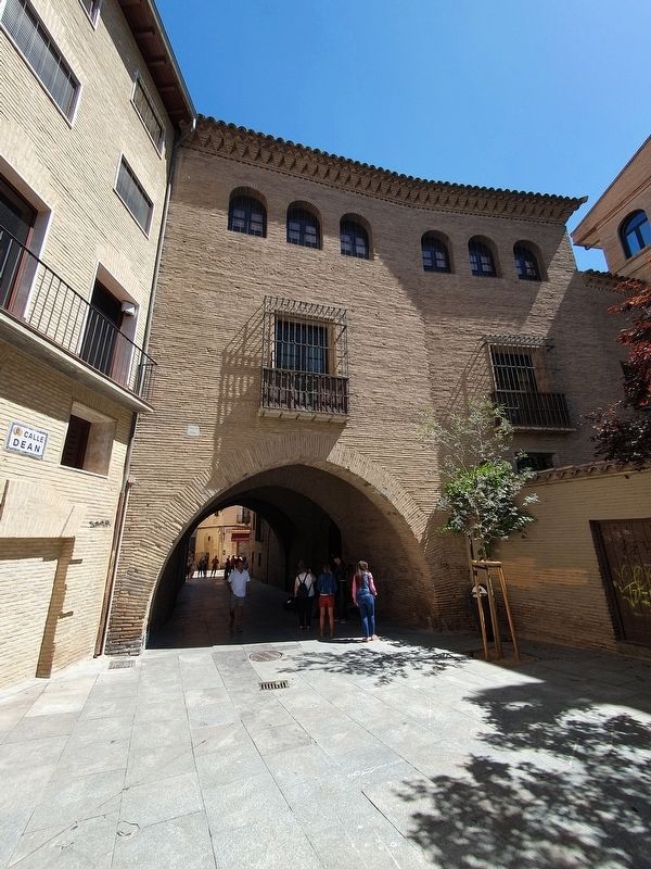 The nearby House of the Dean, mentioned in the marker text. Click for full size. The nearby House of the Dean, mentioned in the marker text image. Click for full size.