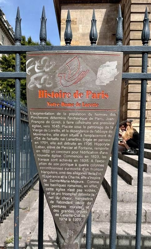 Notre-Dame de Lorette Marker image. Click for full size.