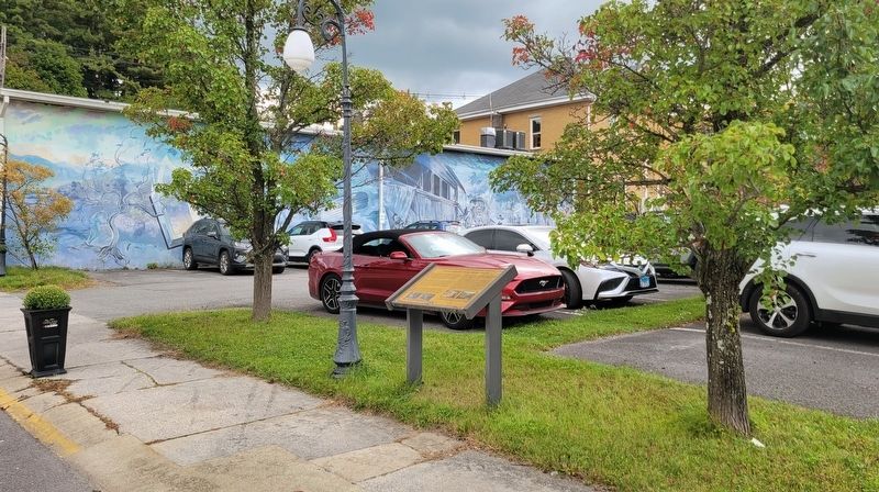 Local Muralists Bring History to Life Marker. Click for full size. Local Muralists Bring History to Life Marker image. Click for full size.