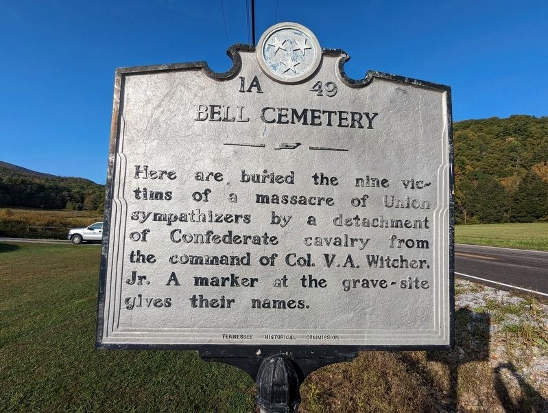 Bell Cemetery Marker image. Click for full size.