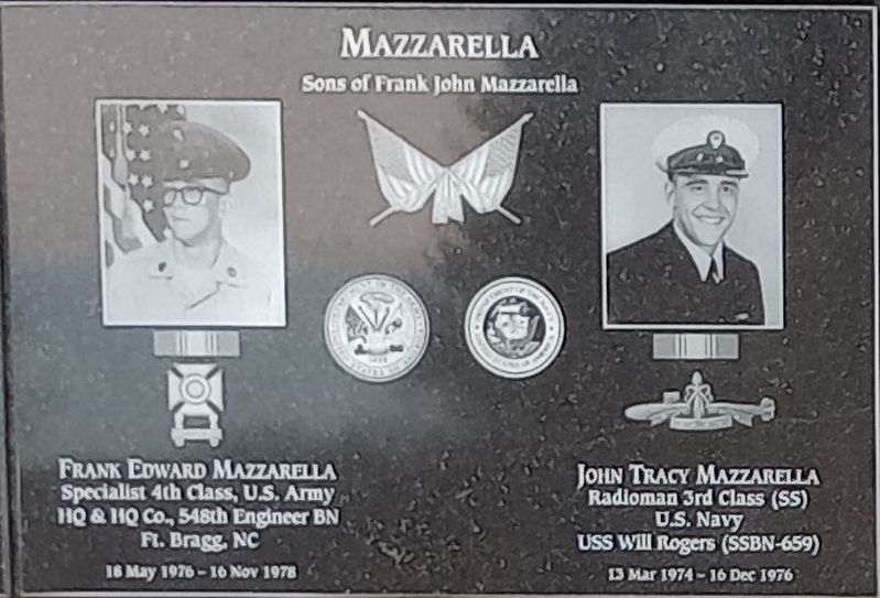 Mazzarella Marker image. Click for full size.