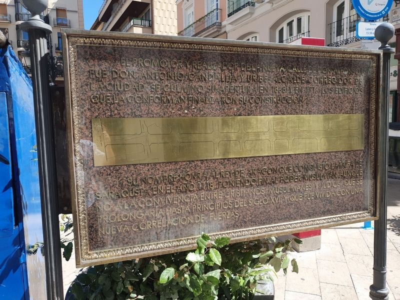 Calle de Don Alfonso I Marker image. Click for full size.