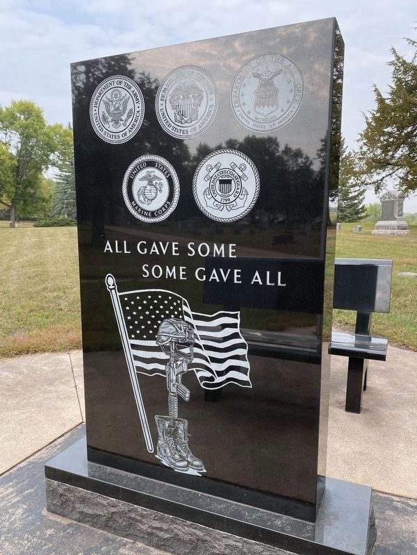 Lakeview Cemetery Soldiers Memorial image. Click for full size.