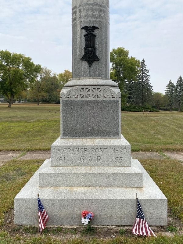 Lakeview Cemetery Soldiers Memorial image. Click for full size.