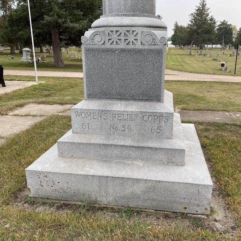 Lakeview Cemetery Soldiers Memorial image. Click for full size.
