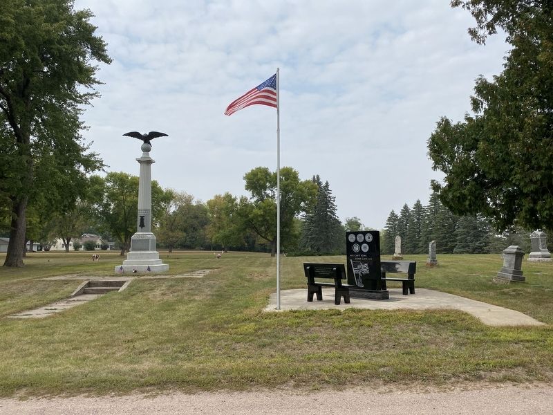 Lakeview Cemetery Soldiers Memorial image. Click for full size.