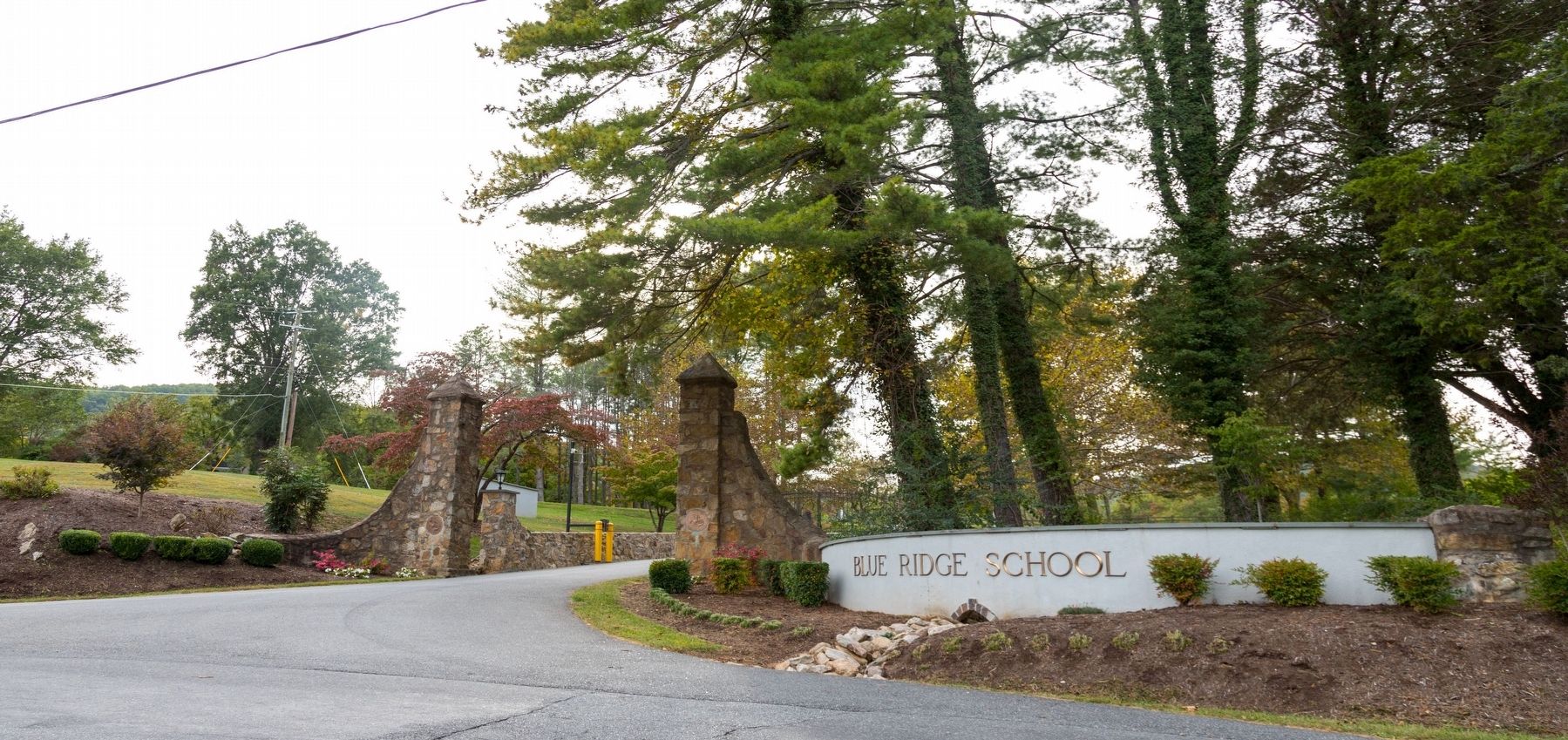 Blue Ridge School Main Entrance image. Click for full size.
