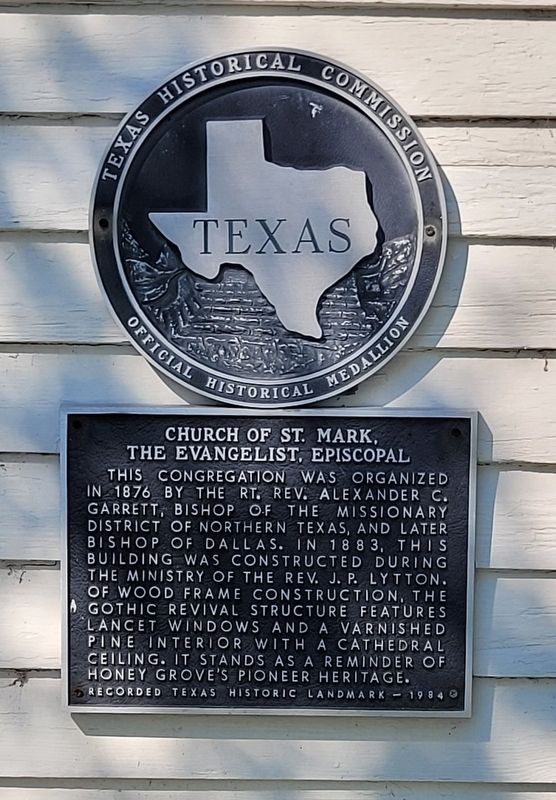 Church of St. Mark, the Evangelist, Episcopal Marker image. Click for full size.