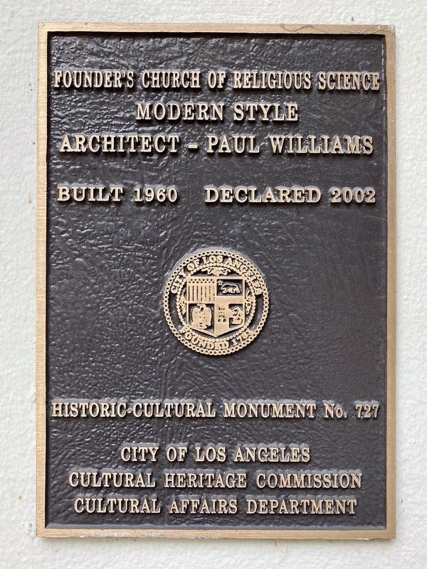 Founder’s Church Marker. Click for full size. Founder’s Church Marker image. Click for full size.