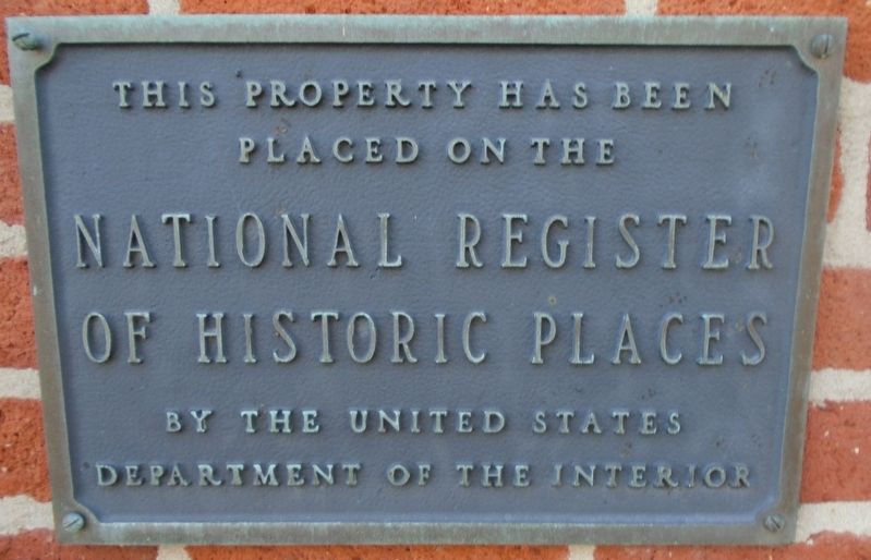 Dublin Christian Church NRHP Marker. Click for full size. Dublin Christian Church NRHP Marker image. Click for full size.
