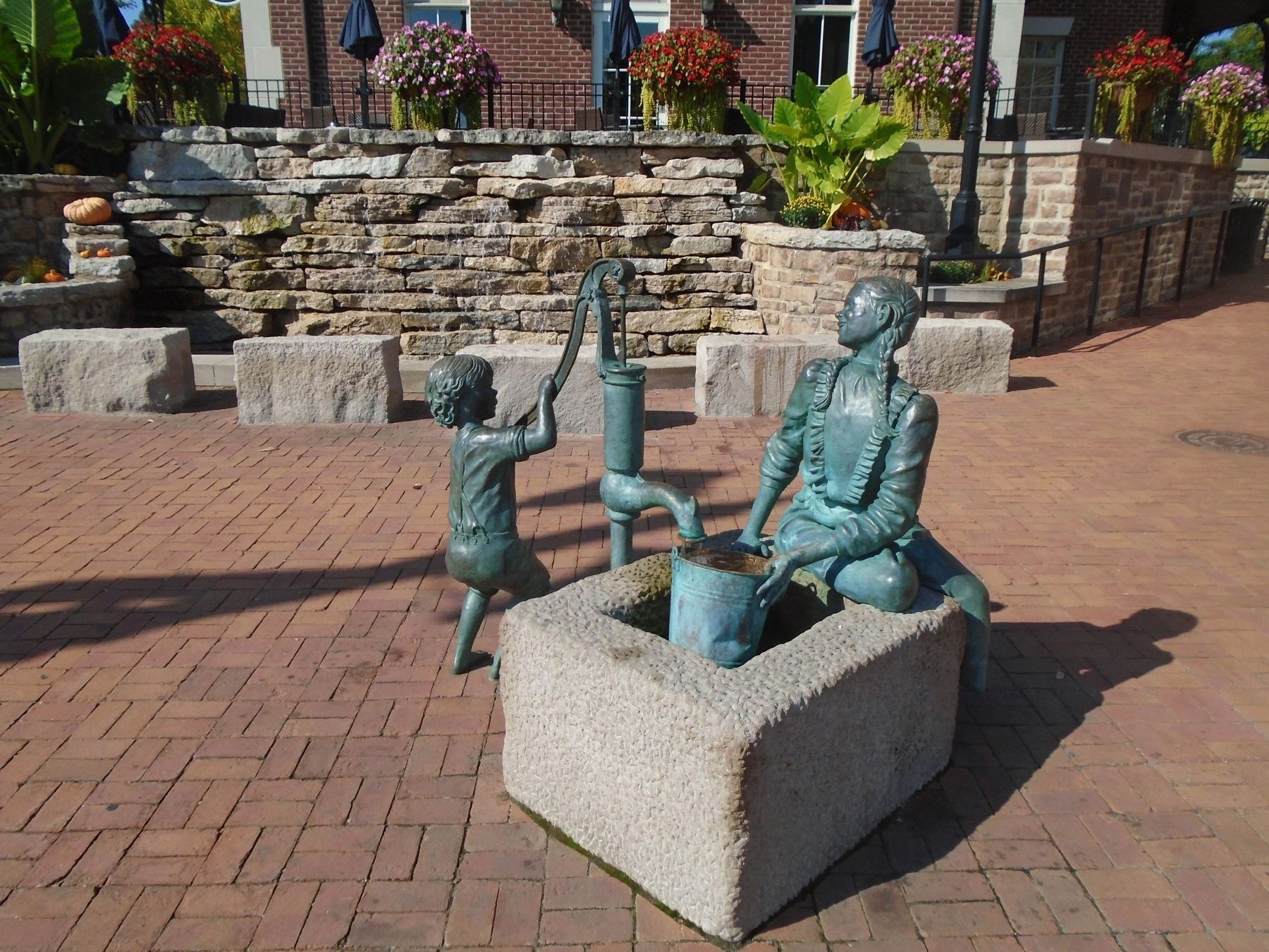 <i>Daily Chores</i> Sculpture. Click for full size. <i>Daily Chores</i> Sculpture image. Click for full size.