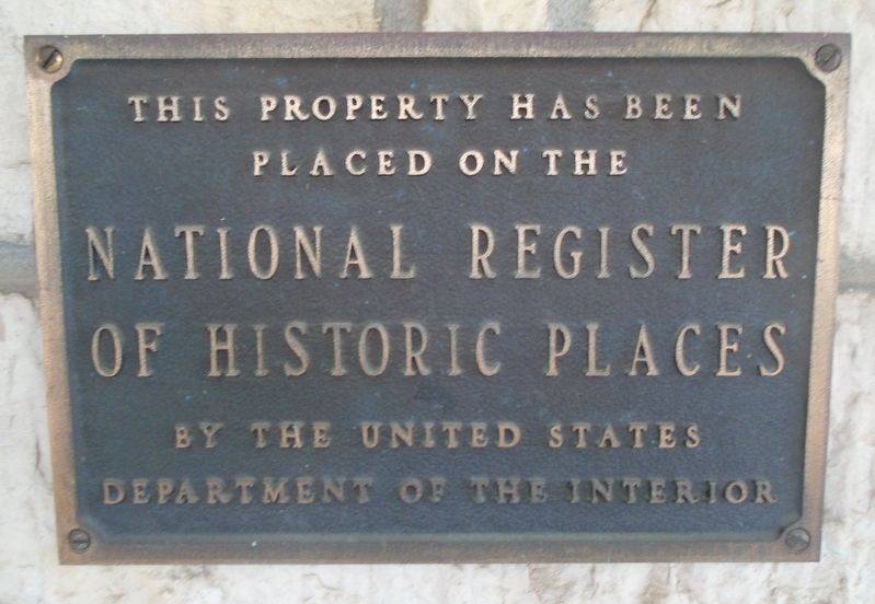 Dublin Christian Church NRHP Marker. Click for full size. Dublin Christian Church NRHP Marker image. Click for full size.