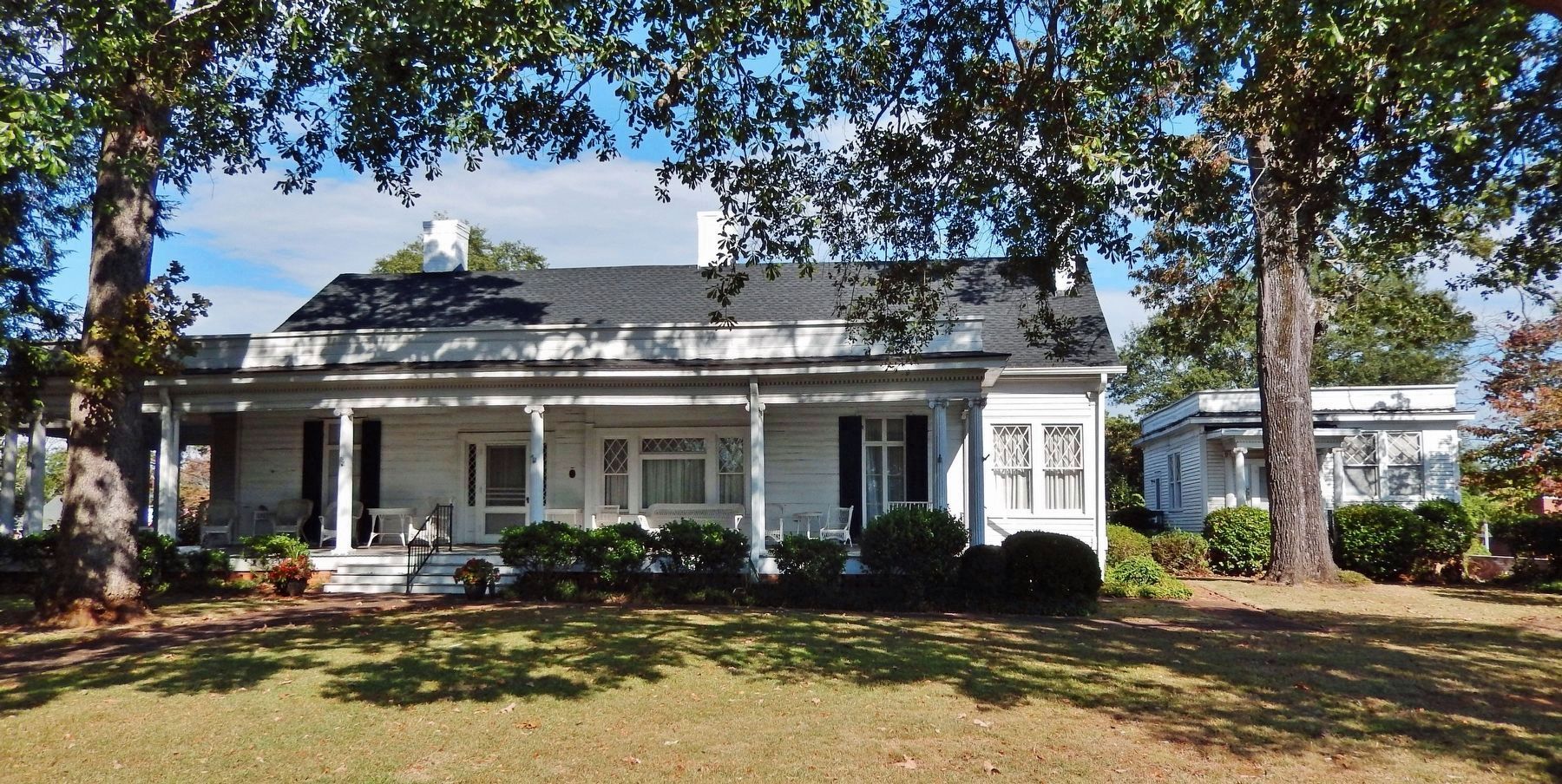 Hagood-Mauldin House (<i>west elevation</i>) image. Click for full size.