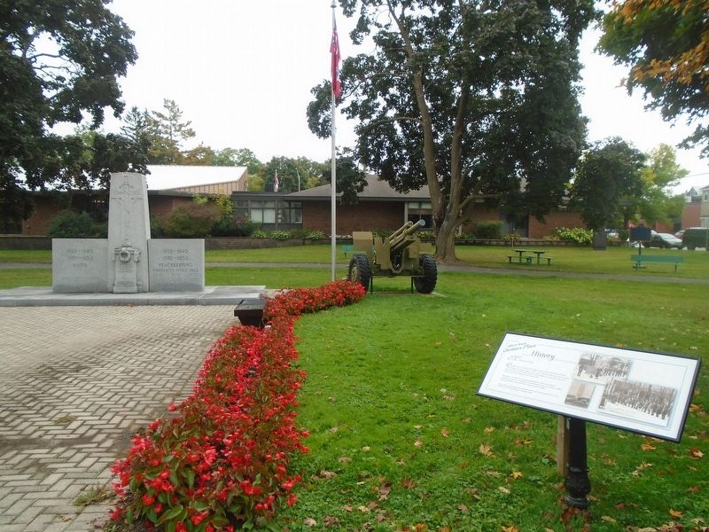 Memorial Park and Marker. Click for full size. Memorial Park and Marker image. Click for full size.
