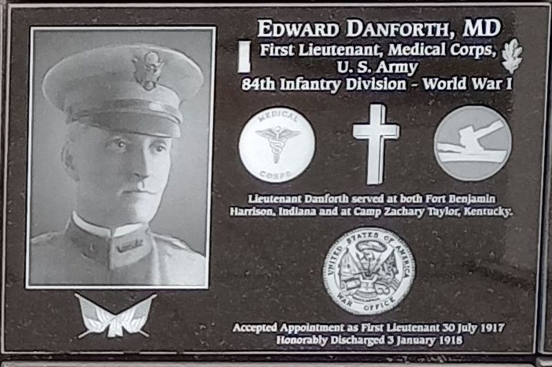 Edward Danforth, MD Marker image. Click for full size.