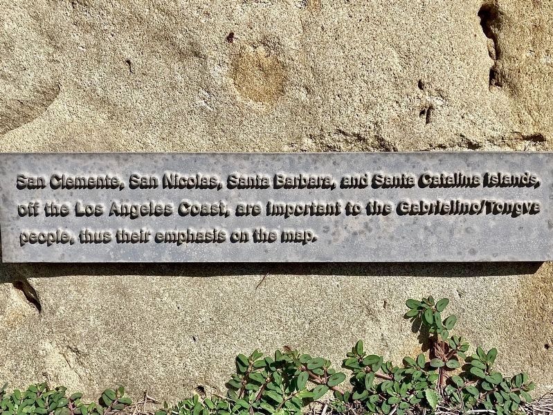 Tongva Memorial. Click for full size. Tongva Memorial image. Click for full size.