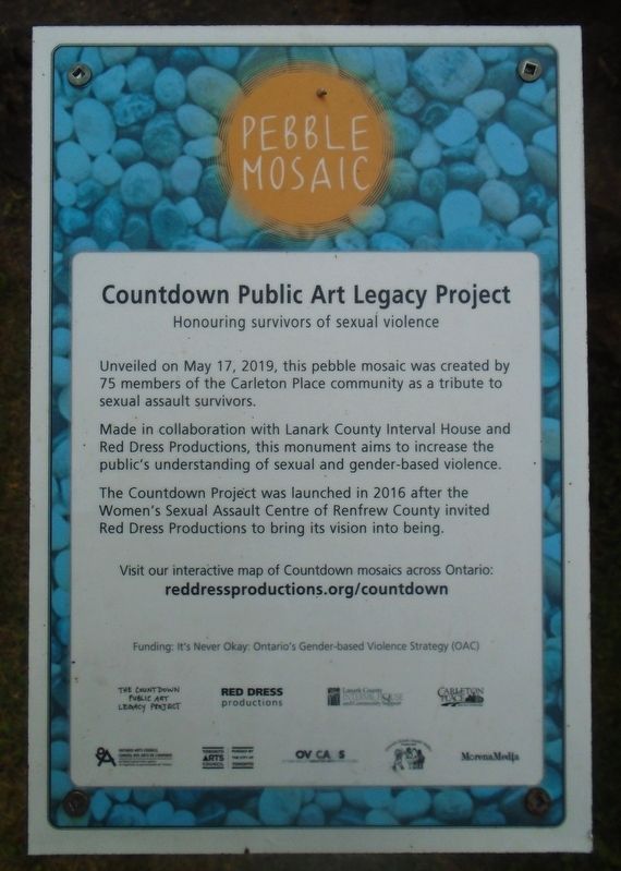 Countdown Public Art Legacy Project Marker image. Click for full size.