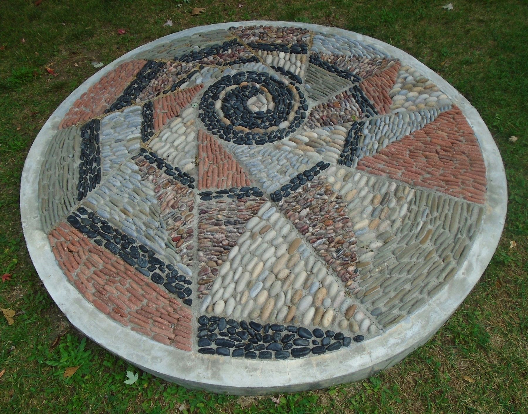 Countdown Public Art Legacy Project Pebble Mosaic. Click for full size. Countdown Public Art Legacy Project Pebble Mosaic image. Click for full size.