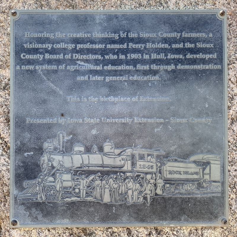 The Birthplace of Extension Marker. Click for full size. The Birthplace of Extension Marker image. Click for full size.