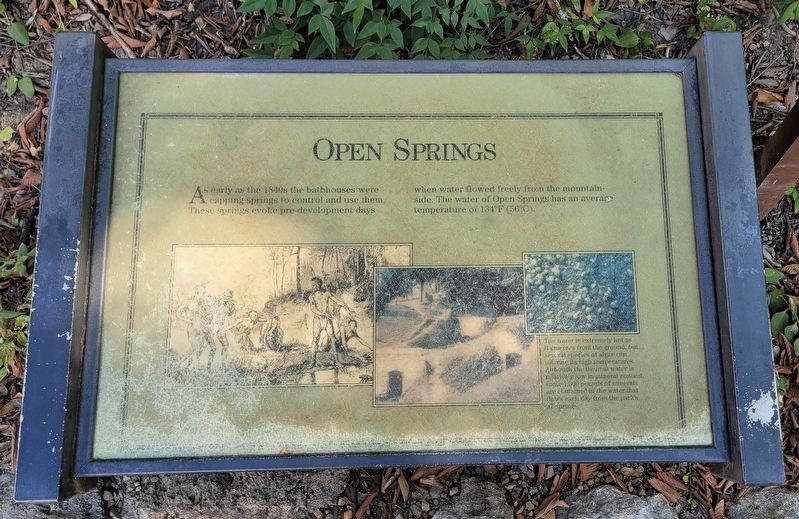 Open Springs Marker image. Click for full size.