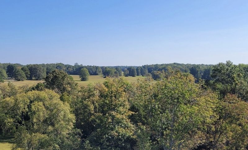 The view from Sauls Mound. Click for full size. The view from Sauls Mound image. Click for full size.