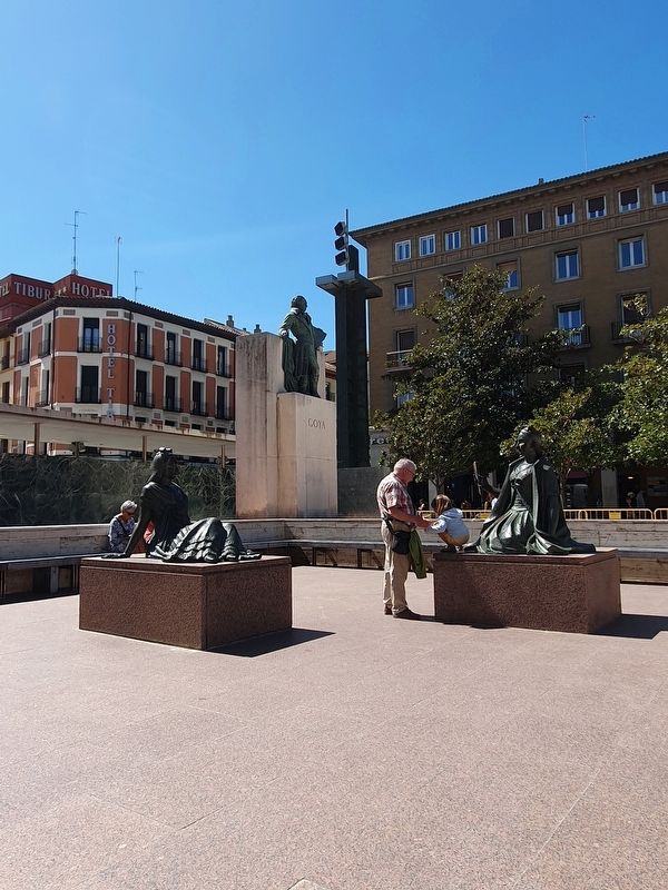 Francisco Goya Memorial image. Click for full size.