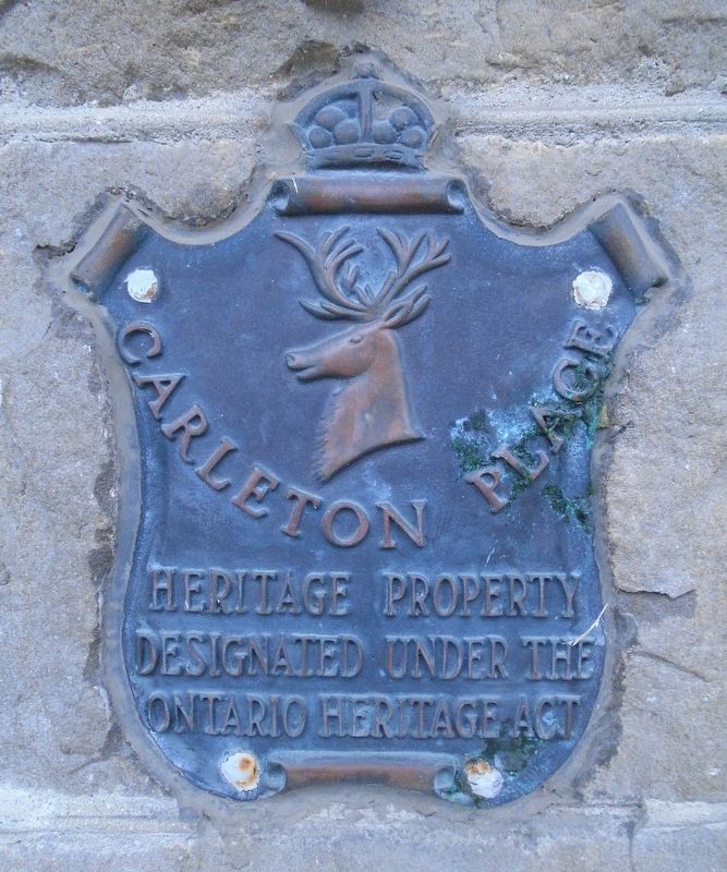 Canadian Pacific Railway Station Heritage Marker. Click for full size. Canadian Pacific Railway Station Heritage Marker image. Click for full size.